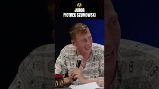 JUROR PIOTREK SZUMOWSKI MASZ MINUTĘ standup humor shorts [upl. by Yahska]