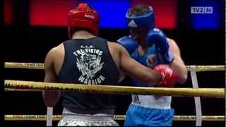 Danish Championship 2012  Final  91kg  Ali Reza Farahnak vs Peter Gram  TV2 Regional [upl. by Uehttam]