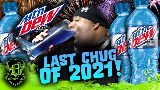 Fridge Cold Mtn Dew Voltage Stealth Chug LAST CHUG OF 2021 [upl. by Adnolohs]