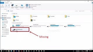 DVD Drive Missing windows 10 Eazy Solved [upl. by Harras]