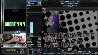 ▽10 YAMAXANADU OF TWO FULL COMBO AAA｜発狂BMS [upl. by Peppi697]