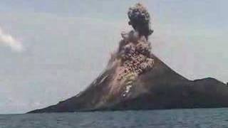 Krakatau Erupts up Close [upl. by Skolnik]