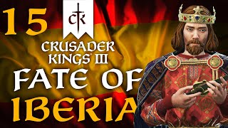 THE SHADOW OF DEATH FALLS UPON BARCELONA Crusader Kings 3  Fate of Iberia Campaign 15 [upl. by Schreiber]