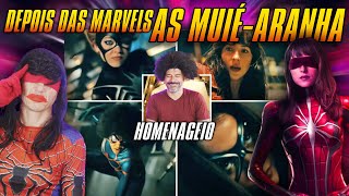 Depois das Marvels vem MADAME TEIA  Reação Trailer 1 madameweb [upl. by Dlorad]