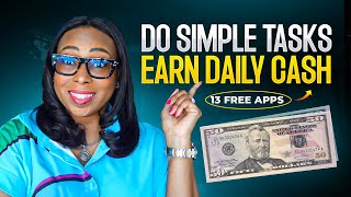 13 FREE Apps To Make Money From Your Phone – Easy Cash In 2024 [upl. by Turoff]