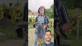 Khatarnak Bhoot ko Bhaga Diya😱🧟‍♂️shorts tiktokvideo funny shorts viralvideo🧌 [upl. by Kcirttap]