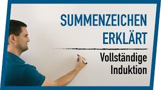 Summenzeichen plus Brücke zu quotVollständige Induktionquot  Mathe by Daniel Jung [upl. by Ray]