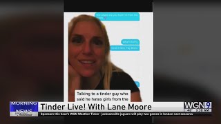 Tinder Live With Lane Moore [upl. by Yaresed]