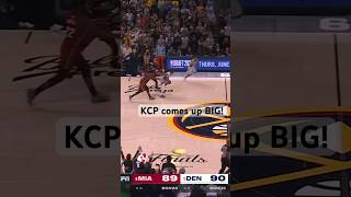 Kentavious CaldwellPope with the CLUTCH Steal late in the 4th of The NBAFinals  Shorts [upl. by Enasus]