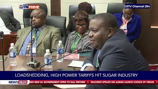 Loadshedding high power tariffs hit sugar industryNewsPlus [upl. by Boaten]