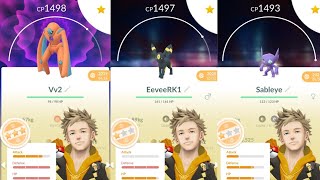 Great League Deoxys Umbreon Sableye team is STRONG in Pokemon Go [upl. by Valida]