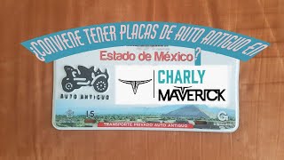 ¿CONVIENE TENER PLACAS DE AUTO ANTIGUO Por esta razón las dimos de baja automobile Maverick ford [upl. by Mathias]