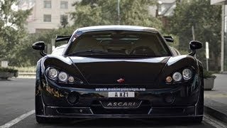 ASCARI KZ1R  Ultra Rare Supercar BRUTAL V8 SOUND [upl. by Soraya]