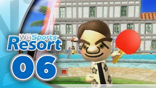 Wii Sports Resort Part 06  Table Tennis 4Player [upl. by Seamus]