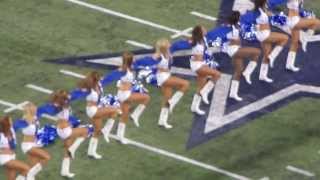 2013 Dallas Cowboys Cheerleader Sept8 ATampT Stadium [upl. by Aimahc575]