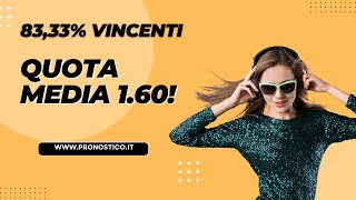 Quota Media 160 e 8333 di Pronostici Vincenti  Diretta Betting Exchange  Puntata n 150 [upl. by Nnaoj]