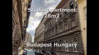 Studio apartment 28m2 in Budapest Hungary  85000 EURO [upl. by Leinoto162]