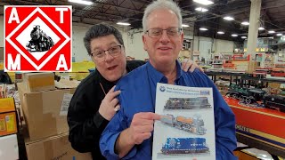 METCA Makes Special Announcement at the 2024 Allentown Spring Thaw Train Show O Gauge [upl. by Egarton]