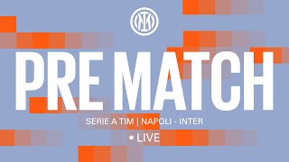 NAPOLI  INTER 🔴 LIVE PRE MATCH on INTER TV ⚫🔵 [upl. by Yntirb832]