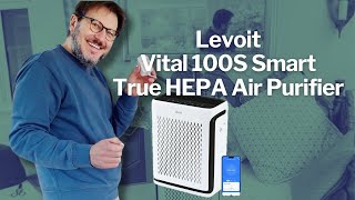 Review Of The Levoit Vital 100s Air Purifier Is It Worth Buying [upl. by Edrei393]