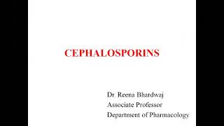 Cephalosporins  Introduction History Chemistry MOA Bacterial Resistance Classification [upl. by Antonin]