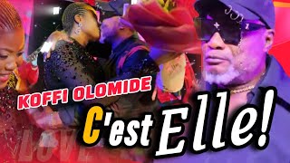 KOFFI OLOMIDE DECLARE SON AMOUR À CINDY LE COEUR EN PLEIN CONCERT  ÉTERNITÉ  SANZA YA BOLINGO [upl. by Gebler151]