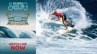 WEBCAST  Competition Day 7  2024 ISA World Surfing Games [upl. by Anitahs287]