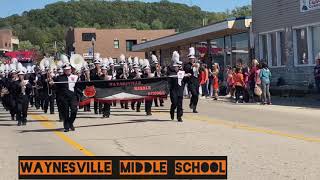 Waynesville Middle School Marching Band [upl. by Raybourne]