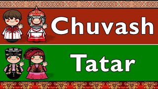 TURKIC CHUVASH amp TATAR [upl. by Ynahpets]