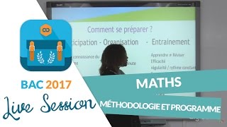 Bac 2017  Live Méthodologie Maths  Programme épreuve notation [upl. by Notxarb45]