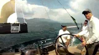 Rolex Volcano Race onboard Swan 90 DSK Pioneer Investments [upl. by Chanda799]