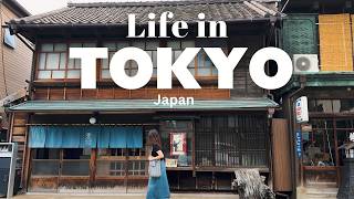 Life in Tokyo Japan  Tokyo neighbourhood tours  Cafe hopping Local shops  Japan VLOG [upl. by Nnorahs]