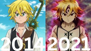 Evolution of Meliodas [upl. by Broderic823]