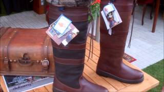 David from Dubarry shows off their famous Galway Boots [upl. by Linden]