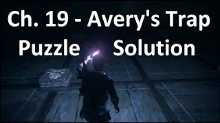 Uncharted 4  Chapter 19  Averys Trap Puzzle Solution  Exploding Floor Tiles [upl. by Zertnom]