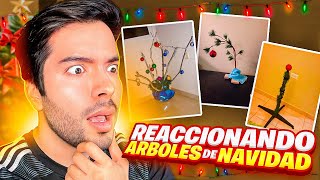 REACCIONANDO A LOS PINOS DE NAVIDAD DE SUCRIPTORES ANTRONIXXG [upl. by Nezam]