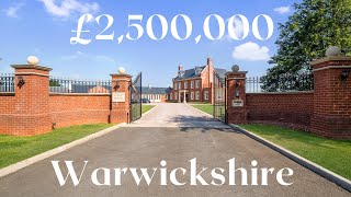 Damion Merry launches £2500000 Warwickshire mansion Luxury Property Partners [upl. by Yrol29]