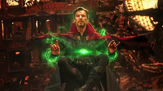 Dr Strange Sees The Future Scene  Avengers Infinity War 2018 Movie Clip HD [upl. by Ettesyl]