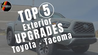 Top 5 Best EXTERIOR Upgrades  Mods  2023  3rd Gen Toyota Tacoma  Easy Install [upl. by Godiva]