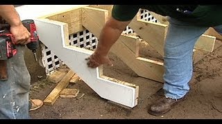 How to Add Stairs to Your Outdoor Deck  Ask John The Builder [upl. by Fihsak]