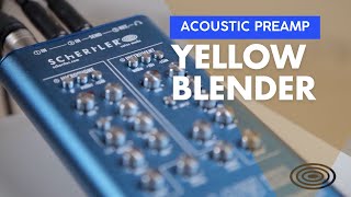 Schertler Yellow Blender Class A acoustic preamp [upl. by Hgielsa]