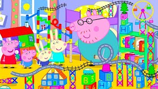 The Marble Run WORLD RECORD 🥇  Peppa Pig Official Full Episodes [upl. by Anauqahs]