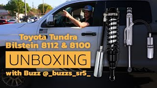 Bilstein 8112 Will Call amp Unboxing with Buzz SR5 and his Toyota Tundra [upl. by Duj]