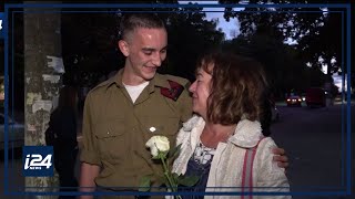 LE PRIME  Des soldats israéliens dorigine ukrainienne retrouvent leur famille en Moldavie [upl. by Mela277]