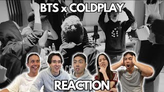 Coldplay X BTS Inside My Universe Documentary  BTS 방탄소년단 REACTION [upl. by Orton]