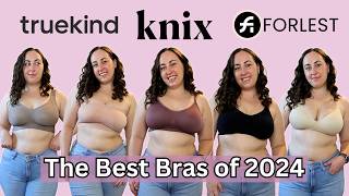 The BEST Bras of 2024  My Favourite Wireless Bras for Large Busts [upl. by Lazor]