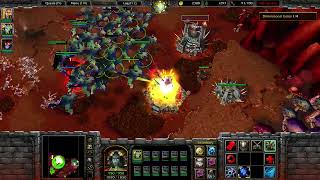 Warcraft III How powerful of Naga Air Force  Naga Couatl vs Three 3x Fel Orc 娜迦飞蛇 vs 三个邪恶兽族 [upl. by Patrizia652]