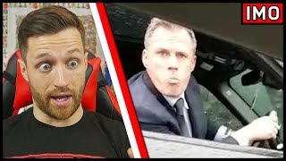 CARRAGHER SPITGATE  SHOULD HE LOSE HIS JOB  IMO 39 [upl. by Hinkel]