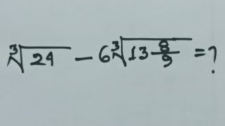 Cube Root Algebra  Can you solve this [upl. by Wulf884]