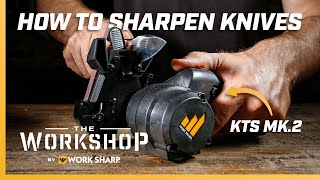 How to Sharpen Any Knife with the Work Sharp Mk 2 Knife and Tool Sharpener [upl. by Leinnad]